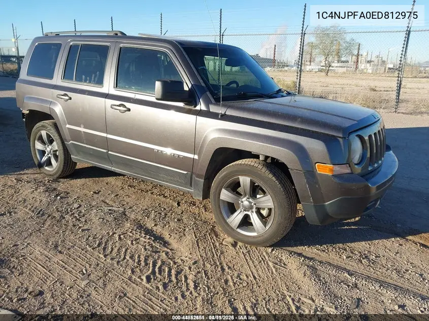 1C4NJPFA0ED812975 2014 Jeep Patriot High Altitude