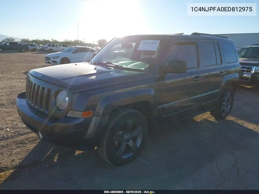 1C4NJPFA0ED812975 2014 Jeep Patriot High Altitude