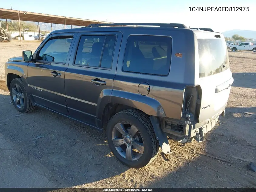 1C4NJPFA0ED812975 2014 Jeep Patriot High Altitude