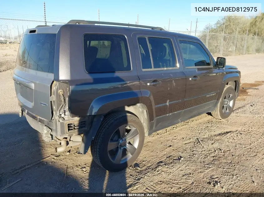 1C4NJPFA0ED812975 2014 Jeep Patriot High Altitude