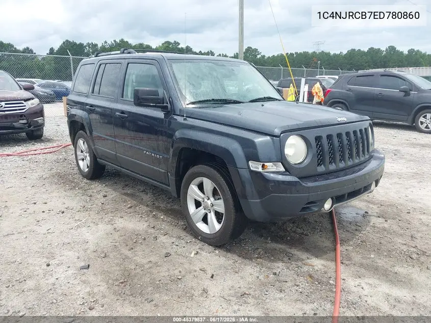 1C4NJRCB7ED780860 2014 Jeep Patriot Limited