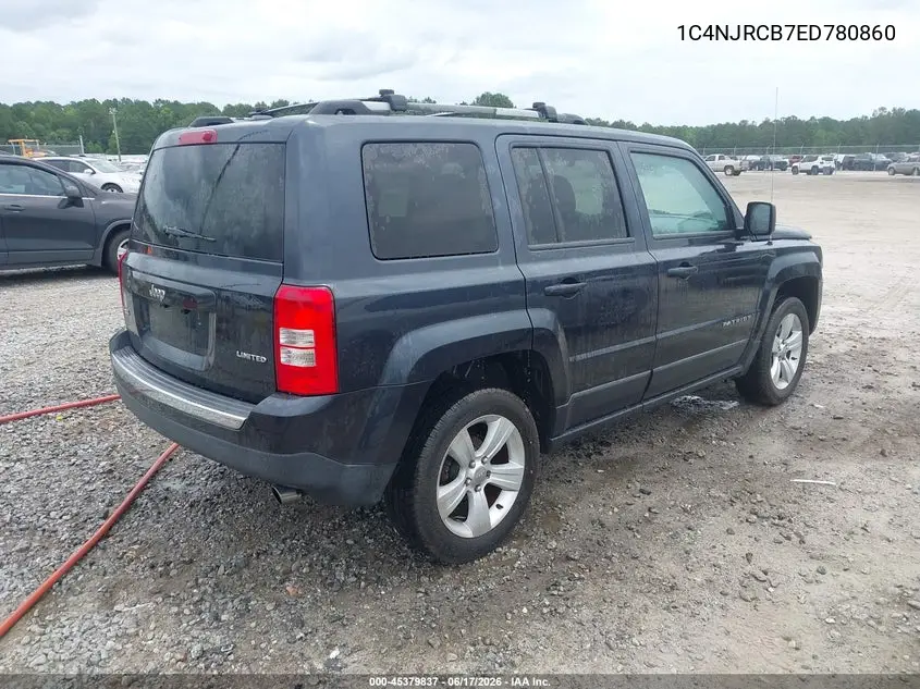 1C4NJRCB7ED780860 2014 Jeep Patriot Limited