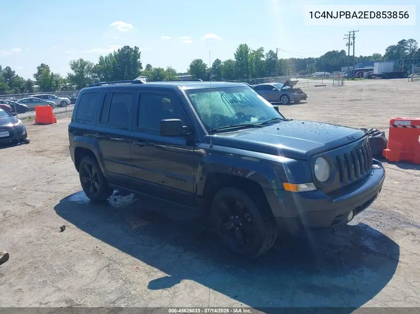 2014 Jeep Patriot Altitude VIN: 1C4NJPBA2ED853856 Lot: 45626033
