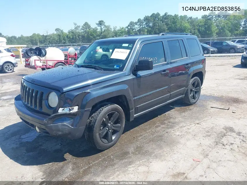 2014 Jeep Patriot Altitude VIN: 1C4NJPBA2ED853856 Lot: 45626033