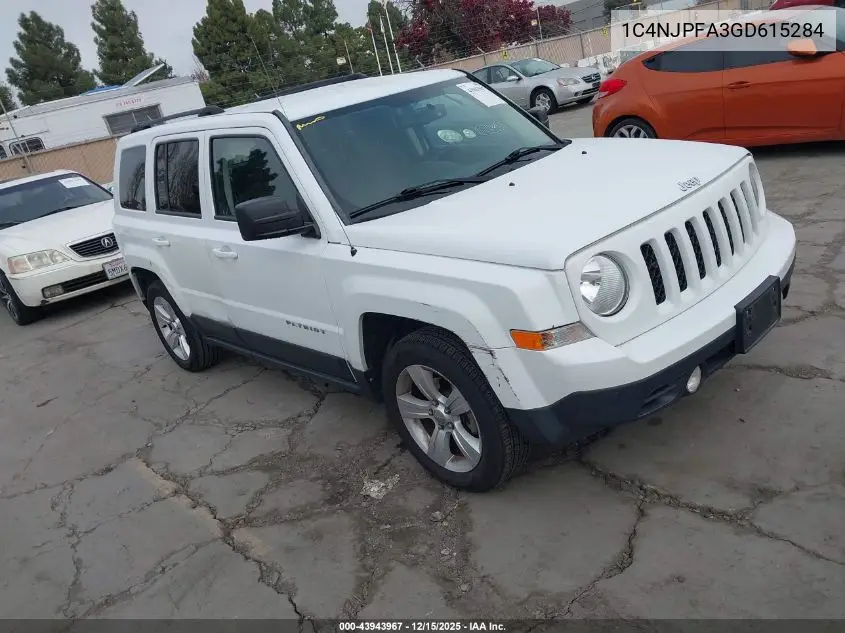 1C4NJPFA3GD615284 2016 Jeep Patriot Latitude