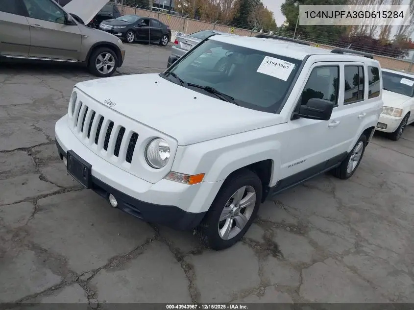 1C4NJPFA3GD615284 2016 Jeep Patriot Latitude