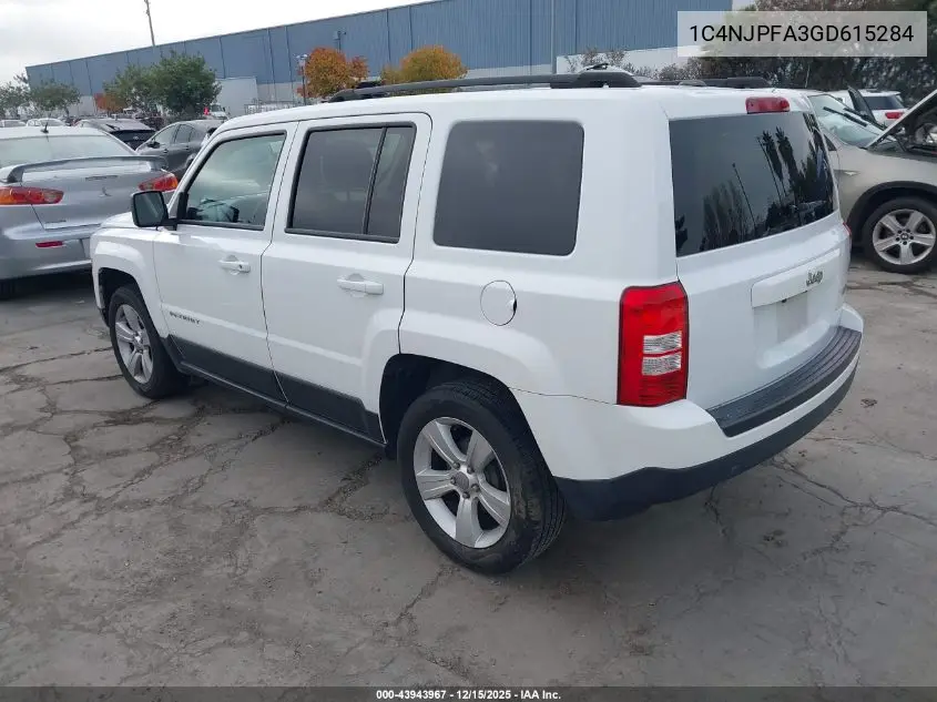 1C4NJPFA3GD615284 2016 Jeep Patriot Latitude