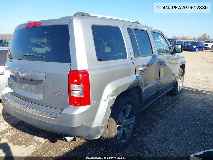 1C4NJPFA2GD612330 2016 Jeep Patriot High Altitude Edition