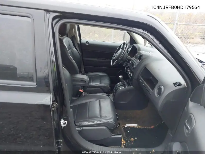 1C4NJRFB0HD179564 2017 Jeep Patriot High Altitude 4X4