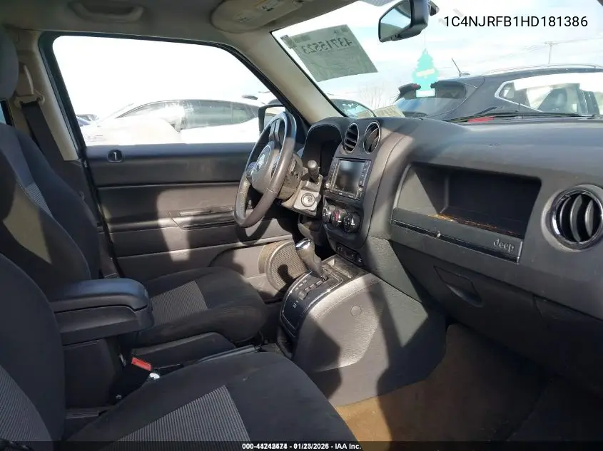 1C4NJRFB1HD181386 2017 Jeep Patriot Latitude 4X4