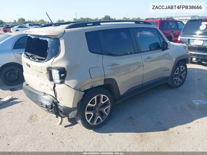 ZACCJABT4FPB38666 2015 Jeep Renegade Latitude