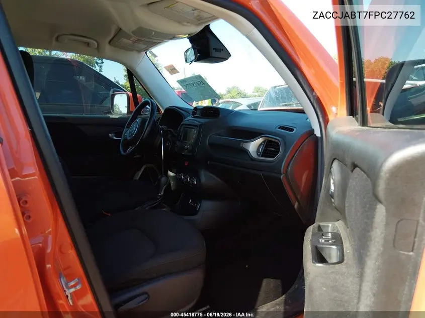 2015 Jeep Renegade Latitude VIN: ZACCJABT7FPC27762 Lot: 45418775