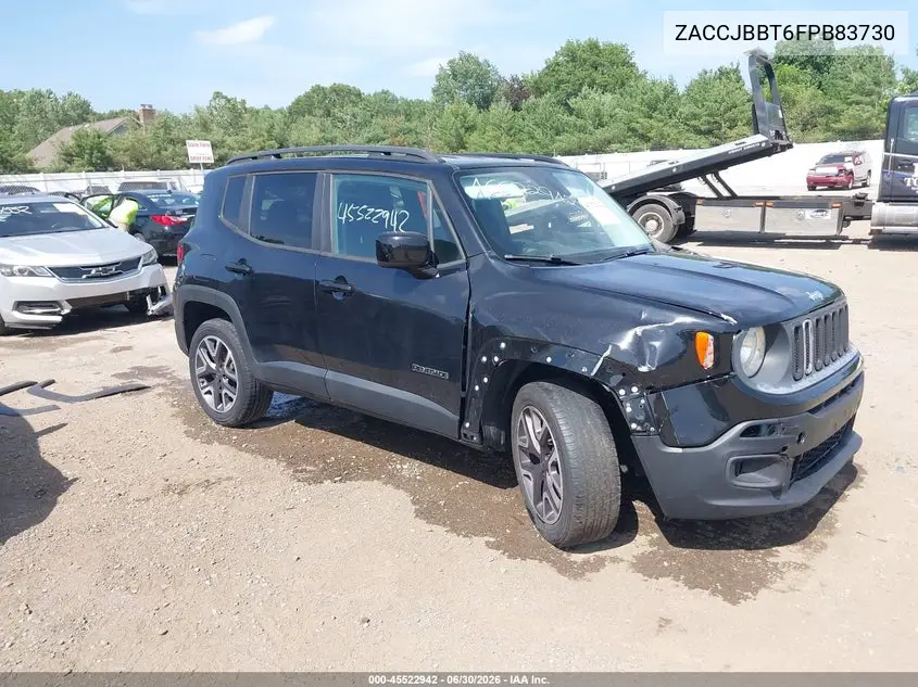 2015 Jeep Renegade Latitude VIN: ZACCJBBT6FPB83730 Lot: 45522942