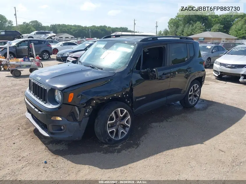 2015 Jeep Renegade Latitude VIN: ZACCJBBT6FPB83730 Lot: 45522942