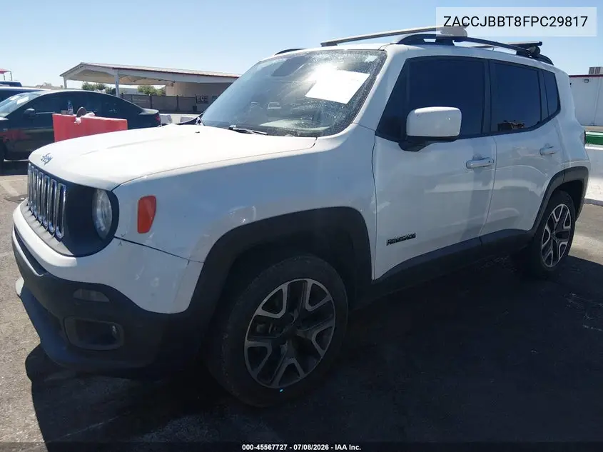 2015 Jeep Renegade Latitude VIN: ZACCJBBT8FPC29817 Lot: 45567727