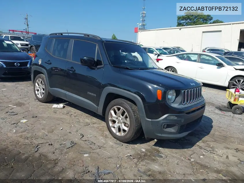 2015 Jeep Renegade Latitude VIN: ZACCJABT0FPB72132 Lot: 45577817