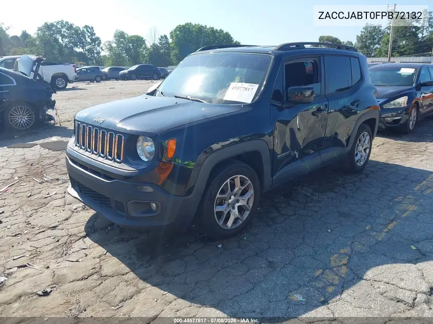 2015 Jeep Renegade Latitude VIN: ZACCJABT0FPB72132 Lot: 45577817