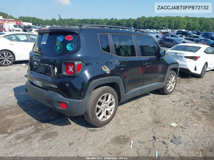 2015 Jeep Renegade Latitude VIN: ZACCJABT0FPB72132 Lot: 45577817