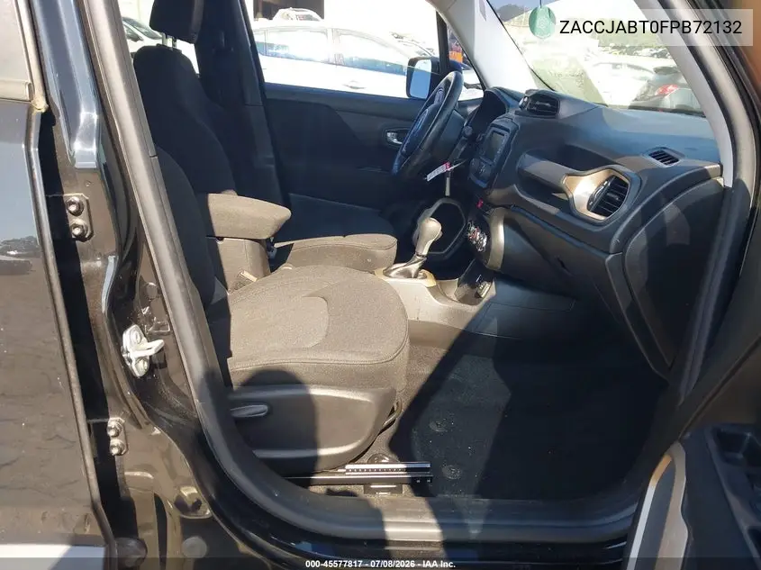 2015 Jeep Renegade Latitude VIN: ZACCJABT0FPB72132 Lot: 45577817