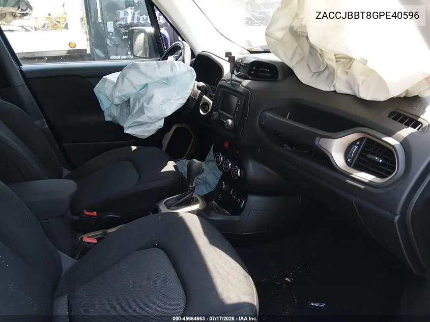 ZACCJBBT8GPE40596 2016 Jeep Renegade Latitude