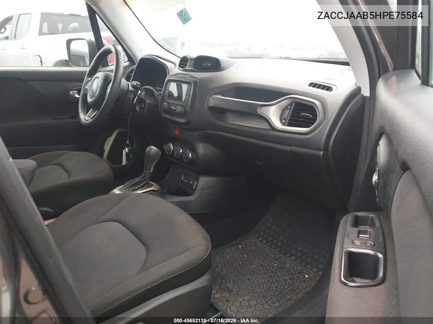 2017 Jeep Renegade Sport VIN: ZACCJAAB5HPE75584 Lot: 45652135