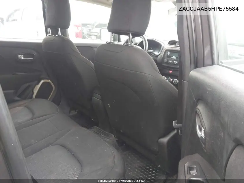 2017 Jeep Renegade Sport VIN: ZACCJAAB5HPE75584 Lot: 45652135