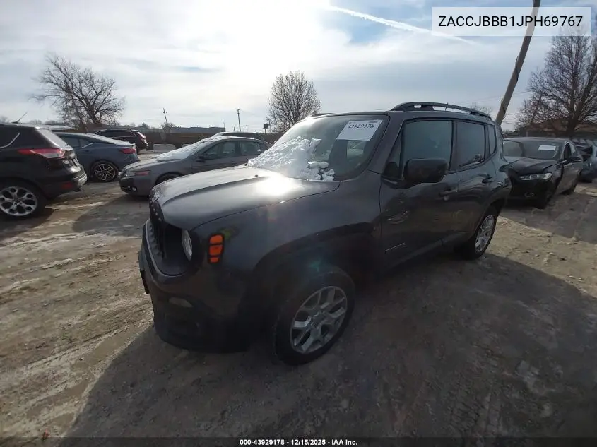 ZACCJBBB1JPH69767 2018 Jeep Renegade Latitude 4X4
