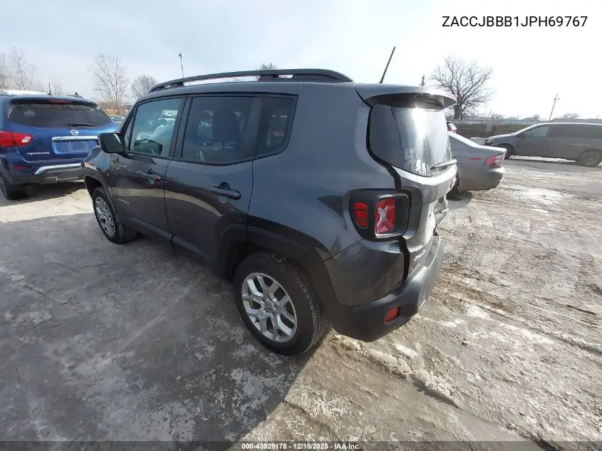 ZACCJBBB1JPH69767 2018 Jeep Renegade Latitude 4X4