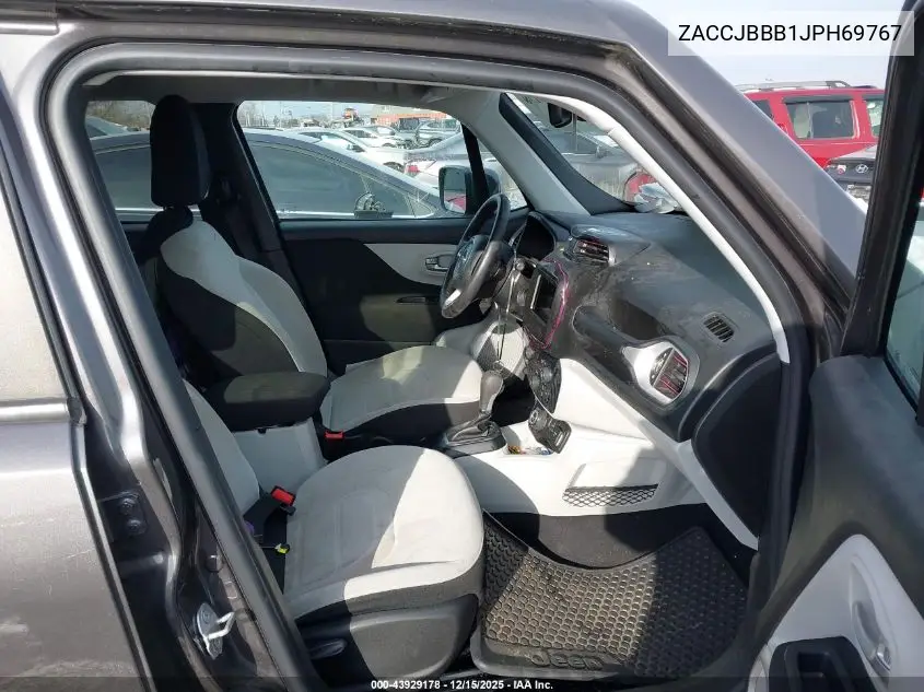 ZACCJBBB1JPH69767 2018 Jeep Renegade Latitude 4X4