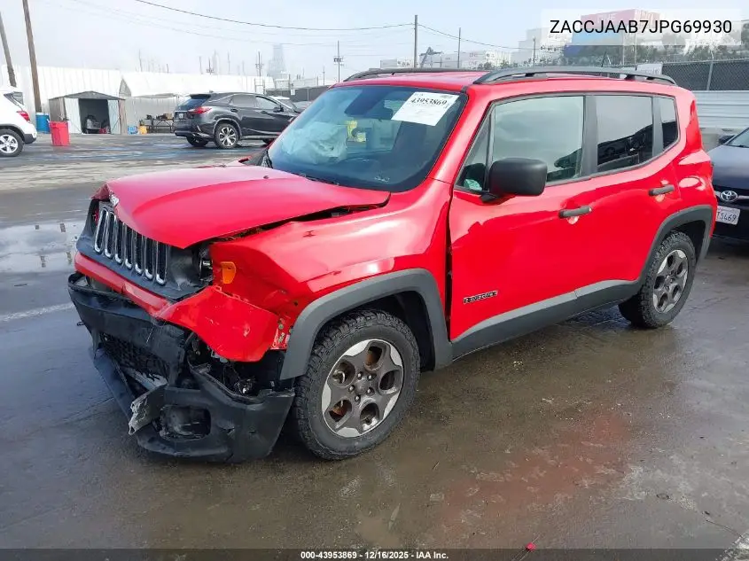 ZACCJAAB7JPG69930 2018 Jeep Renegade Sport Fwd