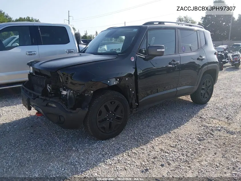 2018 Jeep Renegade Trailhawk 4X4 VIN: ZACCJBCBXJPH97307 Lot: 45514561