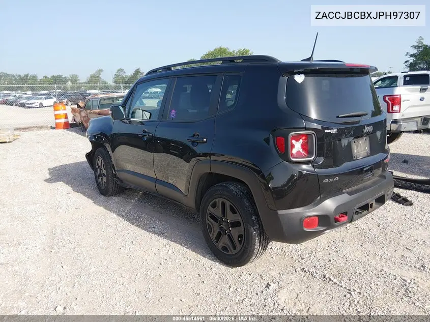 2018 Jeep Renegade Trailhawk 4X4 VIN: ZACCJBCBXJPH97307 Lot: 45514561