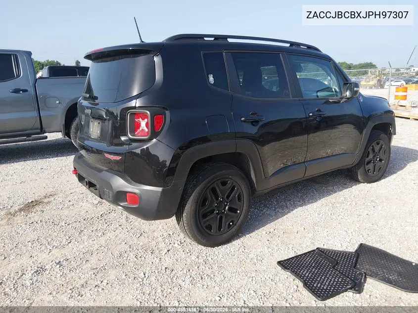 2018 Jeep Renegade Trailhawk 4X4 VIN: ZACCJBCBXJPH97307 Lot: 45514561