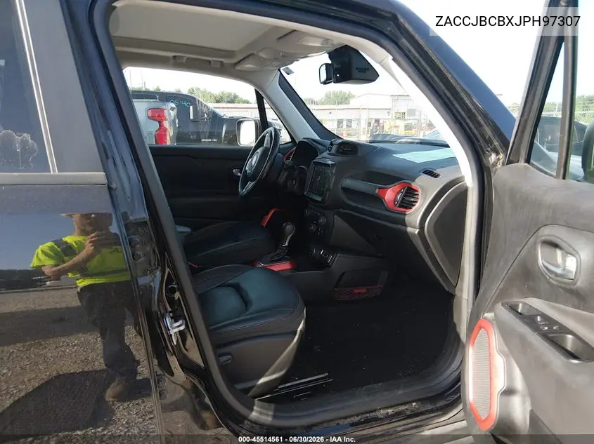 2018 Jeep Renegade Trailhawk 4X4 VIN: ZACCJBCBXJPH97307 Lot: 45514561