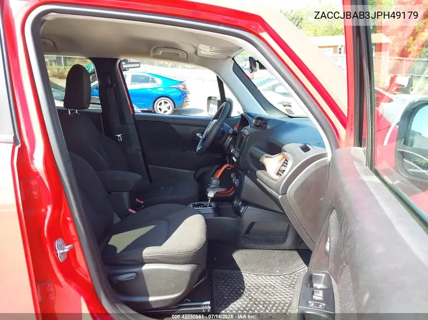 2018 Jeep Renegade Upland Edition 4X4 VIN: ZACCJBAB3JPH49179 Lot: 45590561
