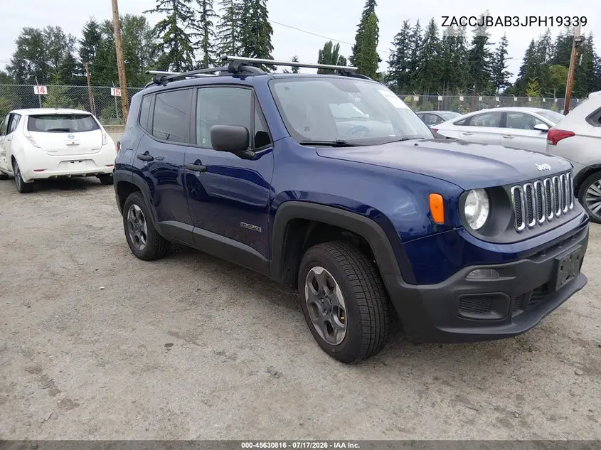 2018 Jeep Renegade Sport 4X4 VIN: ZACCJBAB3JPH19339 Lot: 45630816