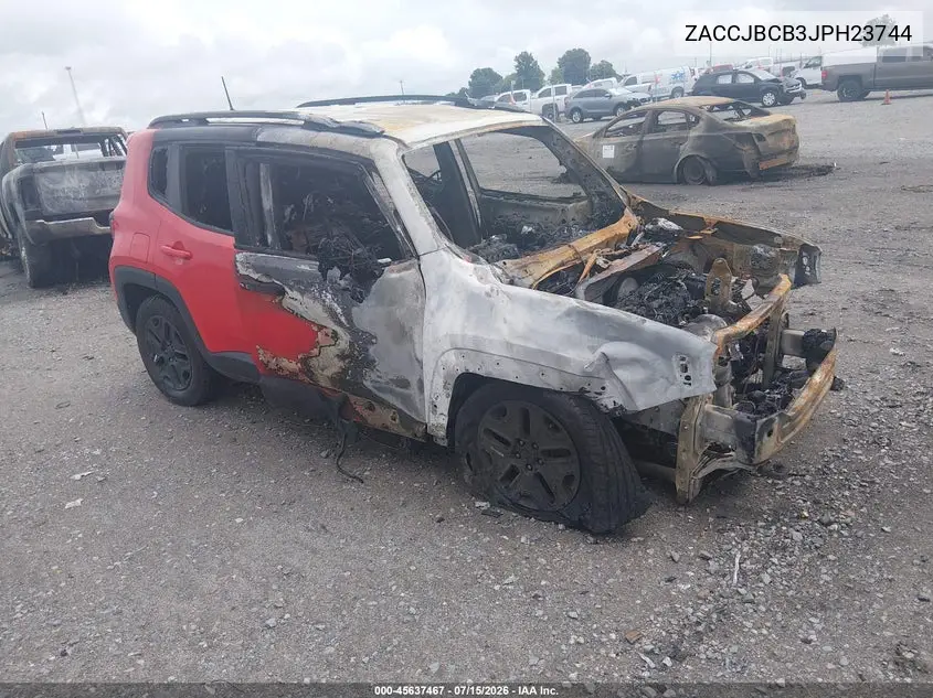 2018 Jeep Renegade Trailhawk 4X4 VIN: ZACCJBCB3JPH23744 Lot: 45637467