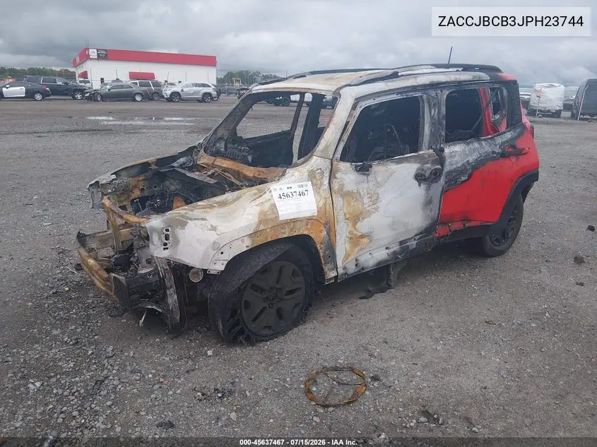 2018 Jeep Renegade Trailhawk 4X4 VIN: ZACCJBCB3JPH23744 Lot: 45637467