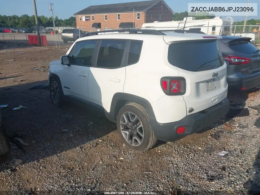 2018 Jeep Renegade Latitude Fwd VIN: ZACCJABB6JPJ23096 Lot: 45671308