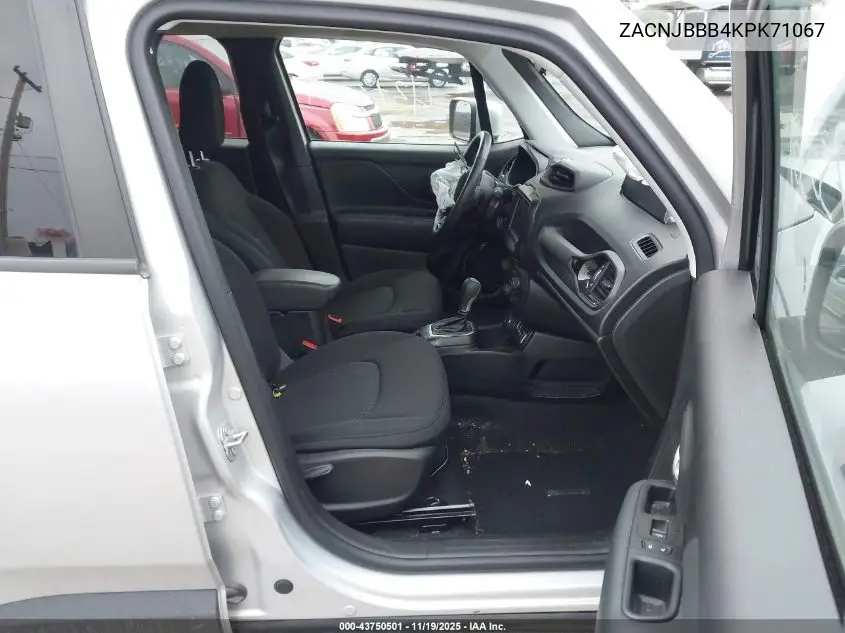 ZACNJBBB4KPK71067 2019 Jeep Renegade Altitude 4X4