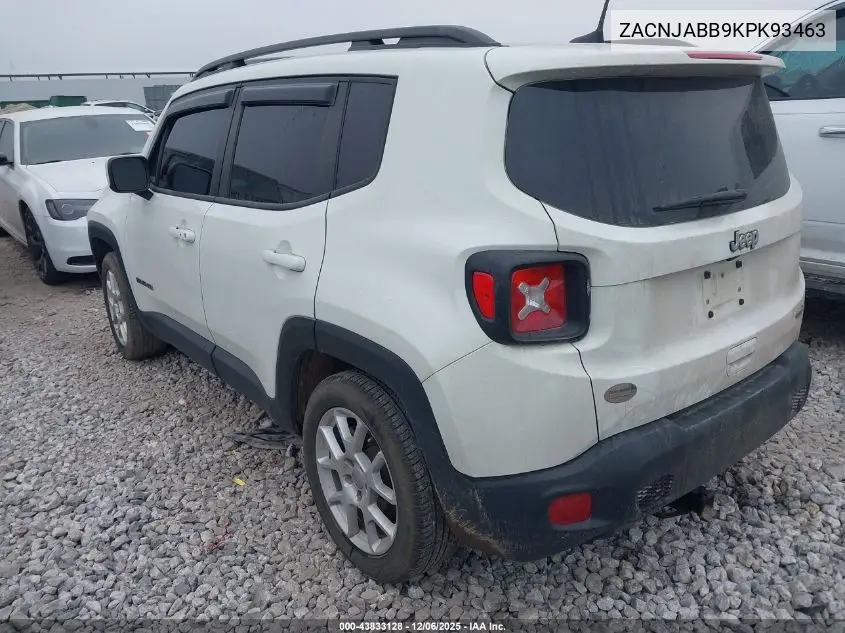 ZACNJABB9KPK93463 2019 Jeep Renegade Latitude Fwd