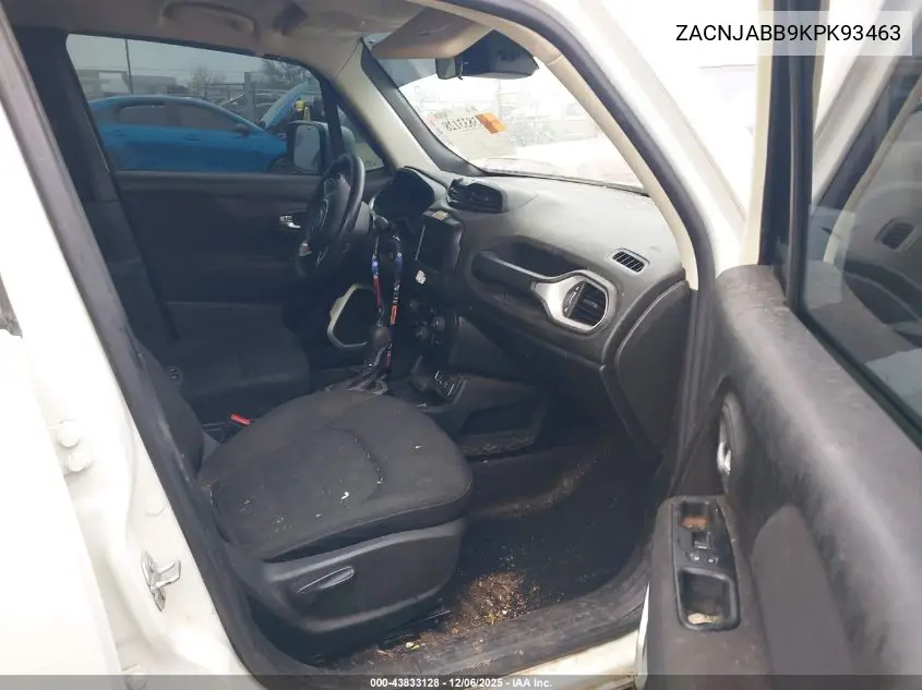 ZACNJABB9KPK93463 2019 Jeep Renegade Latitude Fwd