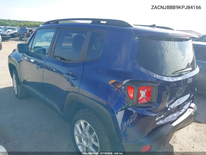 2019 Jeep Renegade Latitude 4X4 VIN: ZACNJBBB9KPJ84166 Lot: 45635329