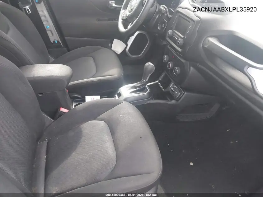 ZACNJAABXLPL35920 2020 Jeep Renegade Sport Fwd