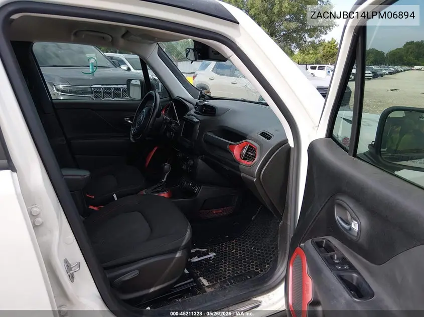 2020 Jeep Renegade Trailhawk 4X4 VIN: ZACNJBC14LPM06894 Lot: 45211328