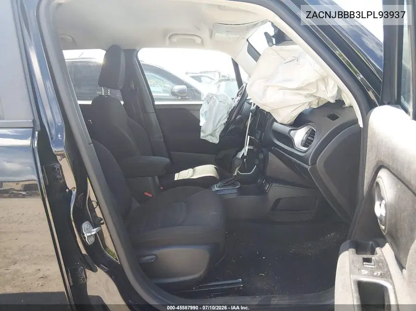 2020 Jeep Renegade Latitude 4X4 VIN: ZACNJBBB3LPL93937 Lot: 45587990