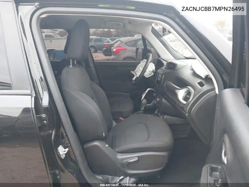 ZACNJCBB7MPN26495 2021 Jeep Renegade Latitude Fwd