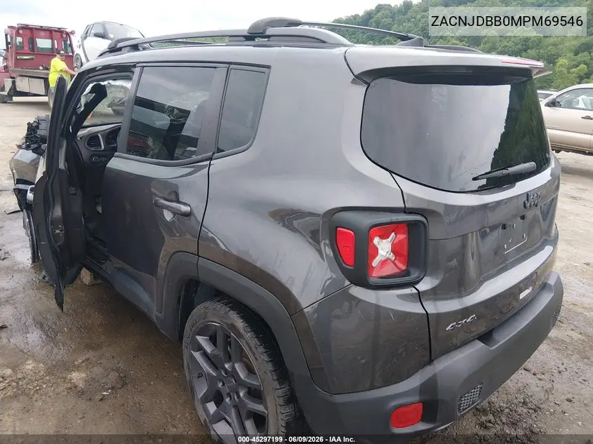 2021 Jeep Renegade 80Th Anniversary 4X4 VIN: ZACNJDBB0MPM69546 Lot: 45297199
