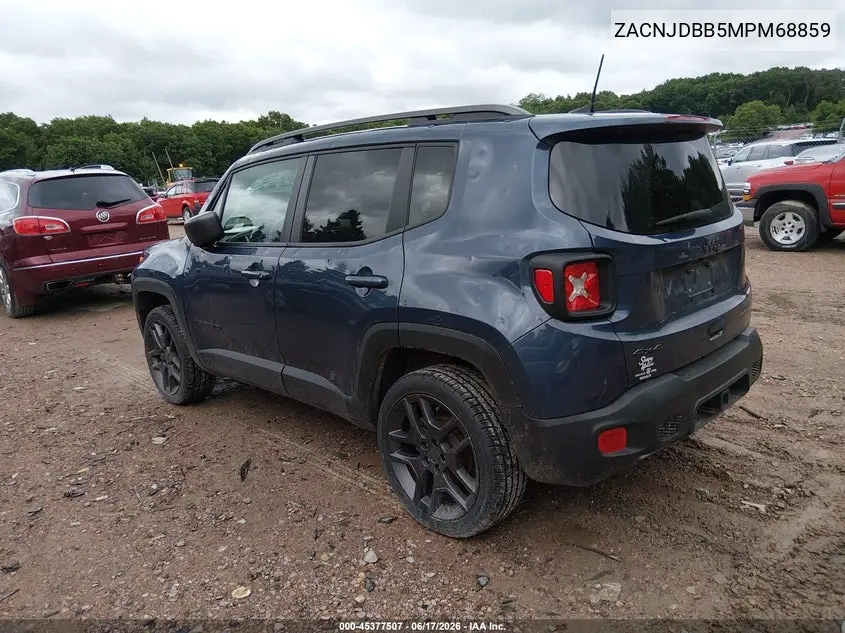 2021 Jeep Renegade 80Th Anniversary 4X4 VIN: ZACNJDBB5MPM68859 Lot: 45377507