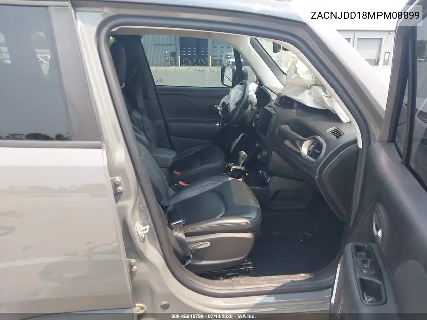 2021 Jeep Renegade Limited 4X4 VIN: ZACNJDD18MPM08899 Lot: 45610799